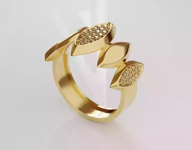 person engagement ring