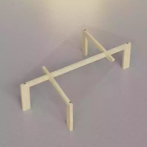 minimalist table wood