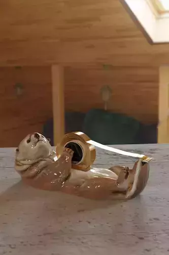 Otter Tape Dispenser 3D print model