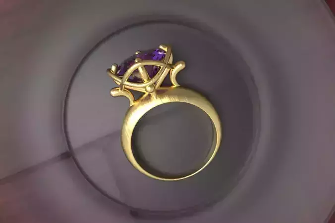 printable ring Free 3D print model