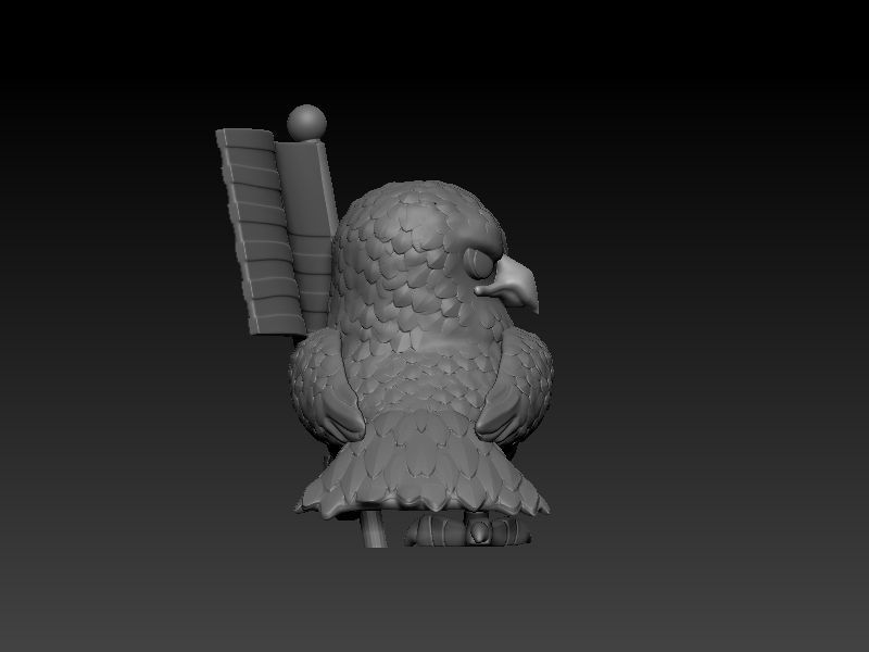 Funko Eagle Peacemaker 3D print model_3