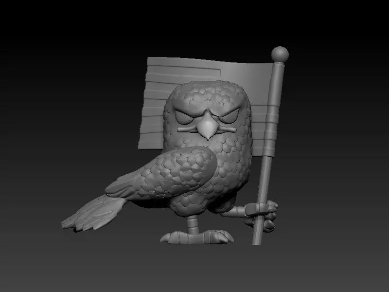 Funko Eagle Peacemaker 3D print model_0