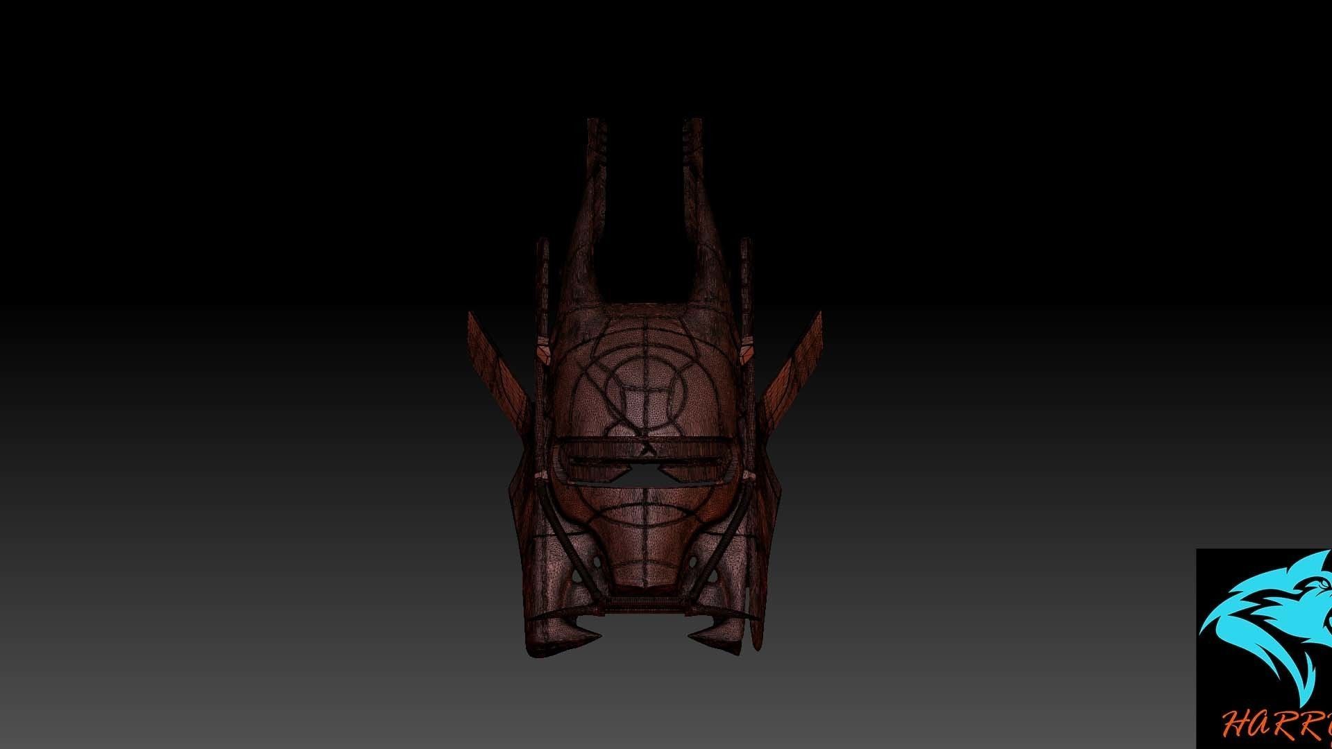 Star Wars Enfys Nest Helmet 3D model_5