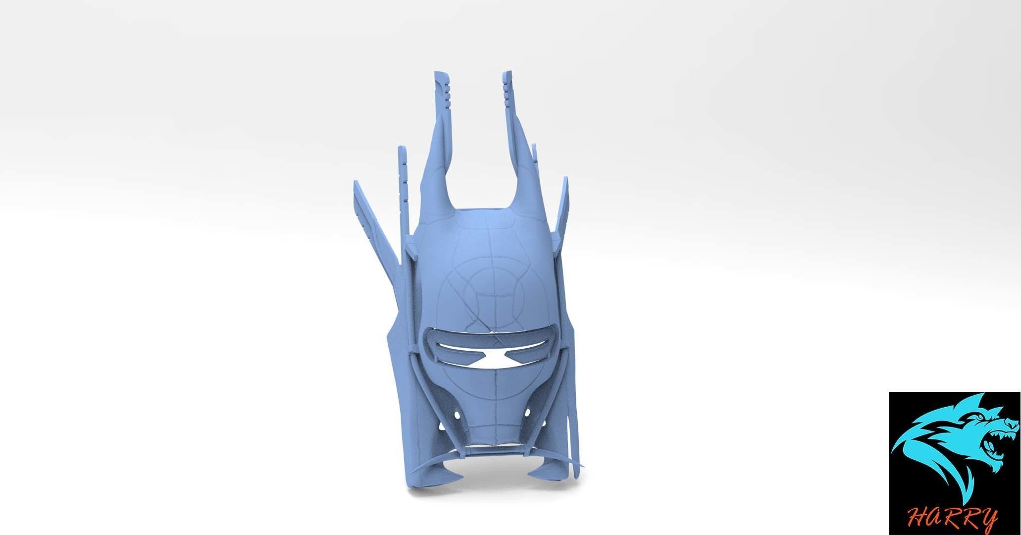 Star Wars Enfys Nest Helmet 3D model_1