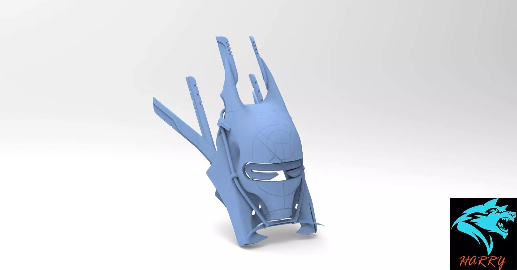 Star Wars Enfys Nest Helmet 3D model_0