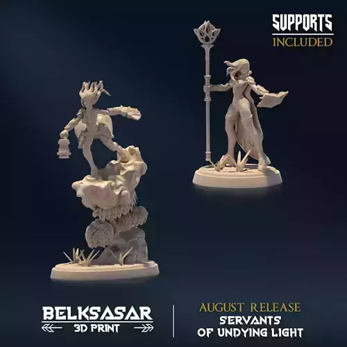 Undying Light Windmage Nude Set x2