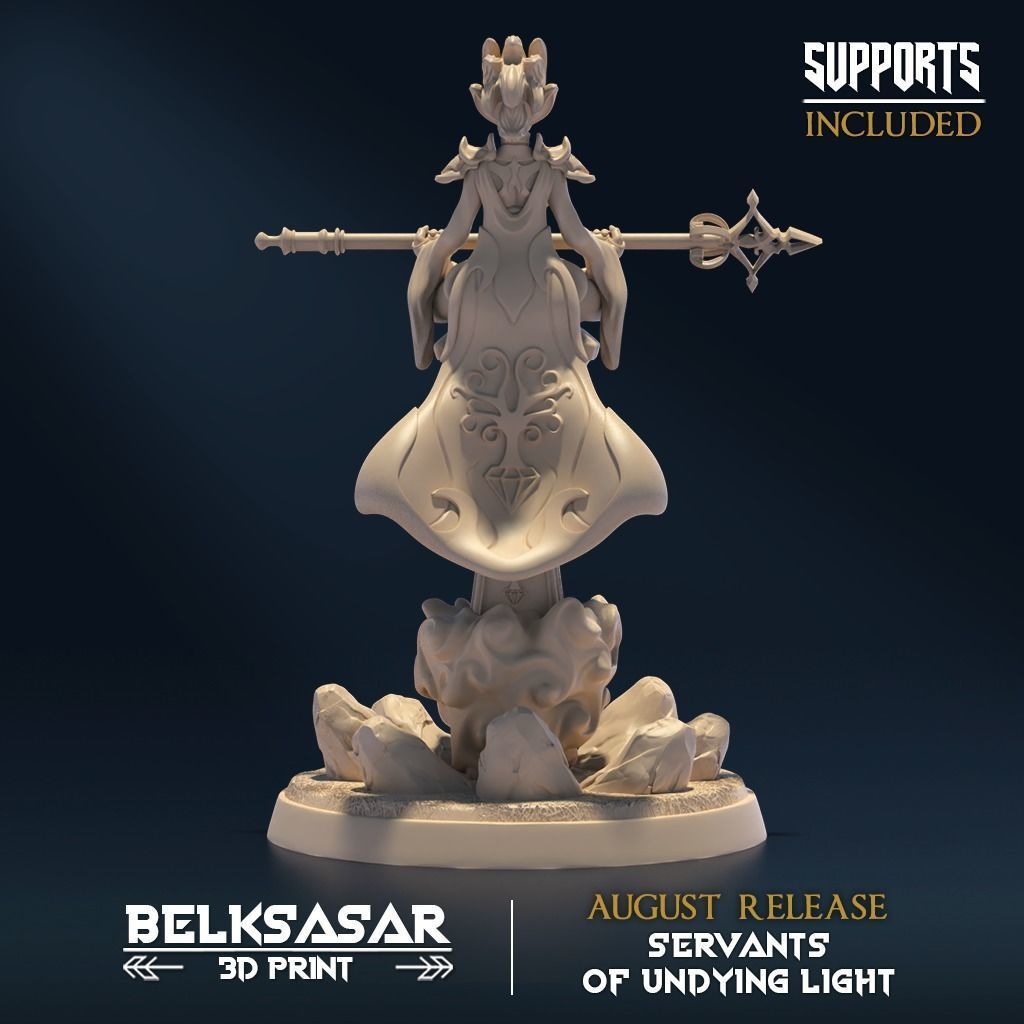 Windtraveler Mage Nude and Normal 3D print model_3