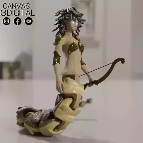 ARTICULATED MEDUSA TOY