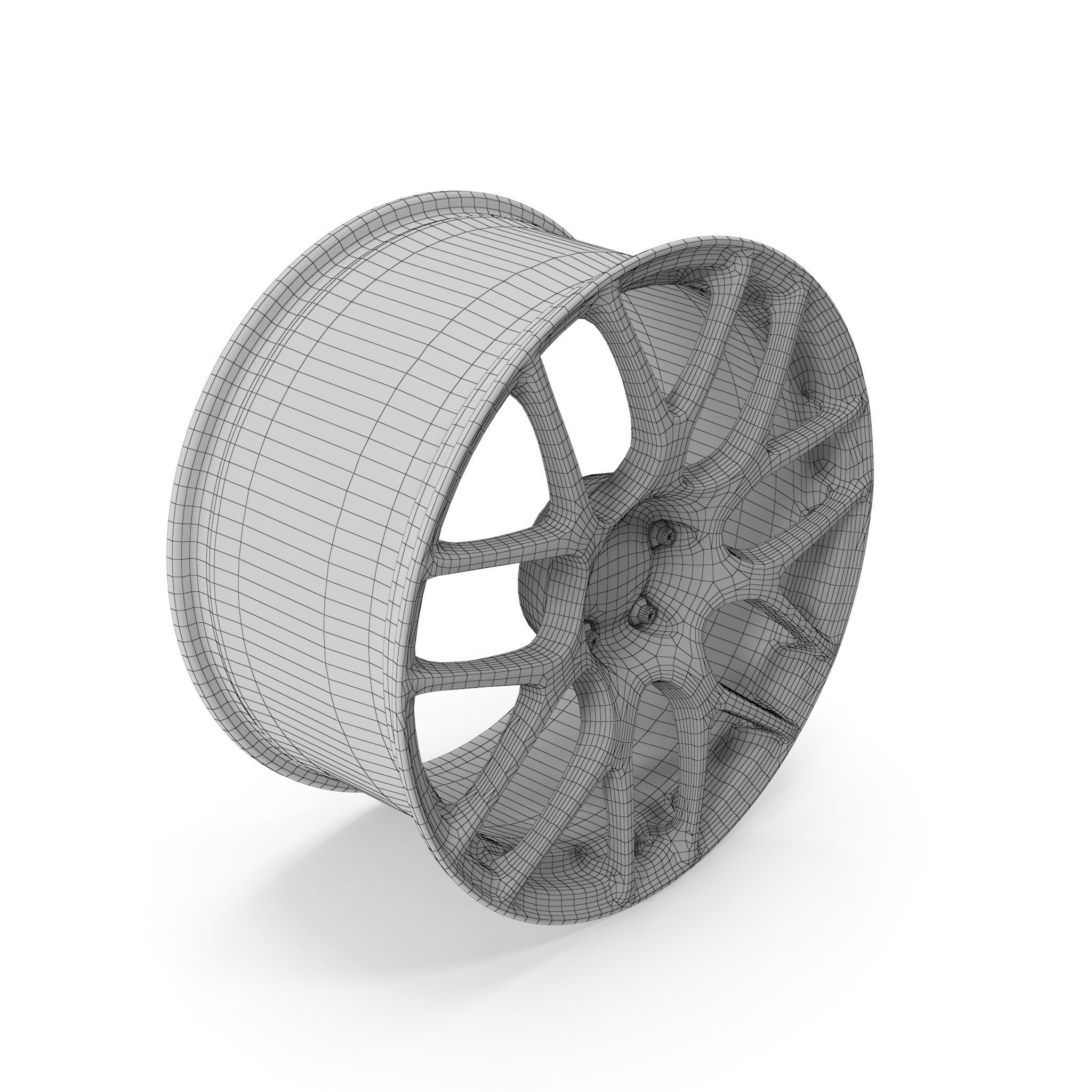 TSW Nurburgring Wheel Rotary Forged Matte Bronze 3D model_9