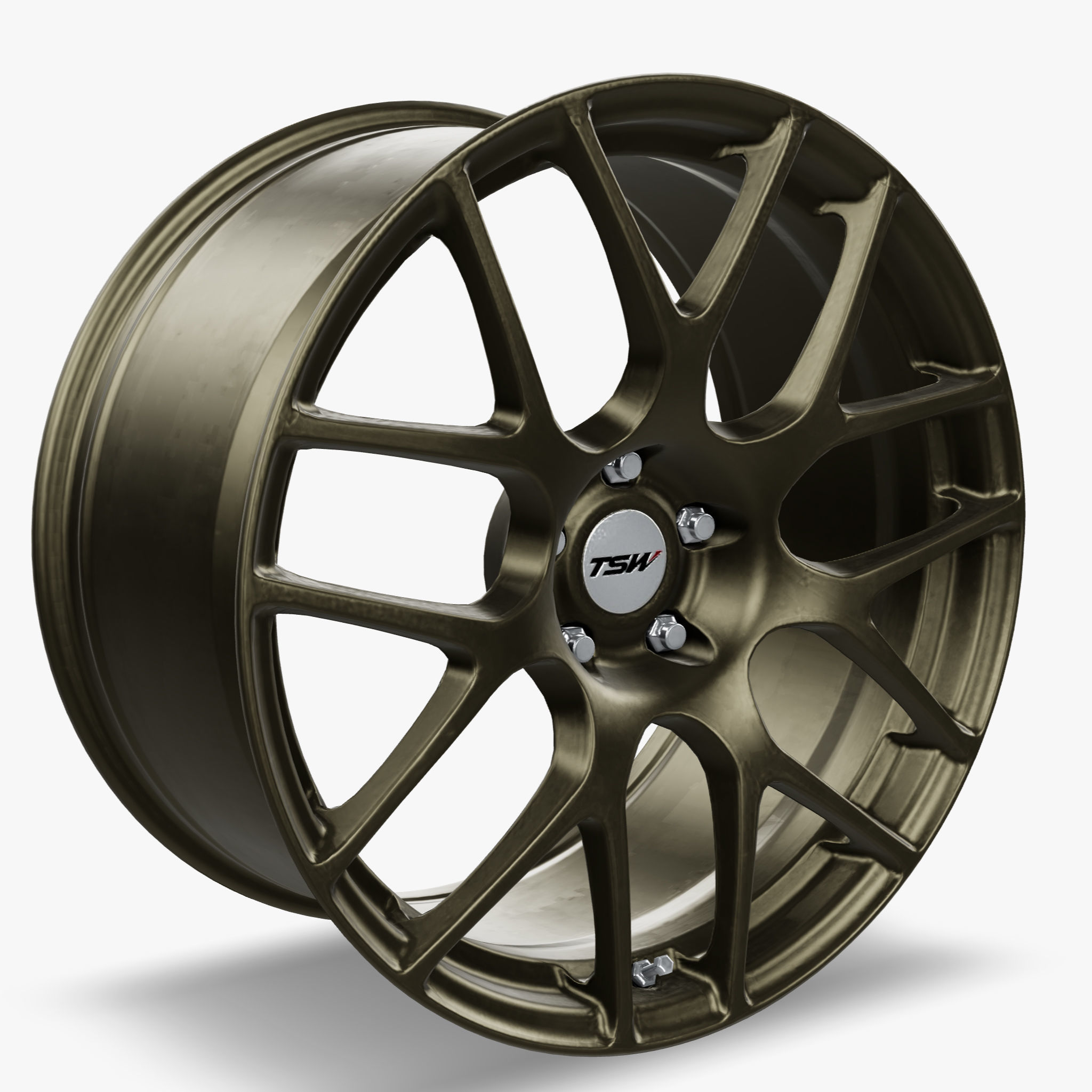 TSW Nurburgring Wheel Rotary Forged Matte Bronze 3D model_11