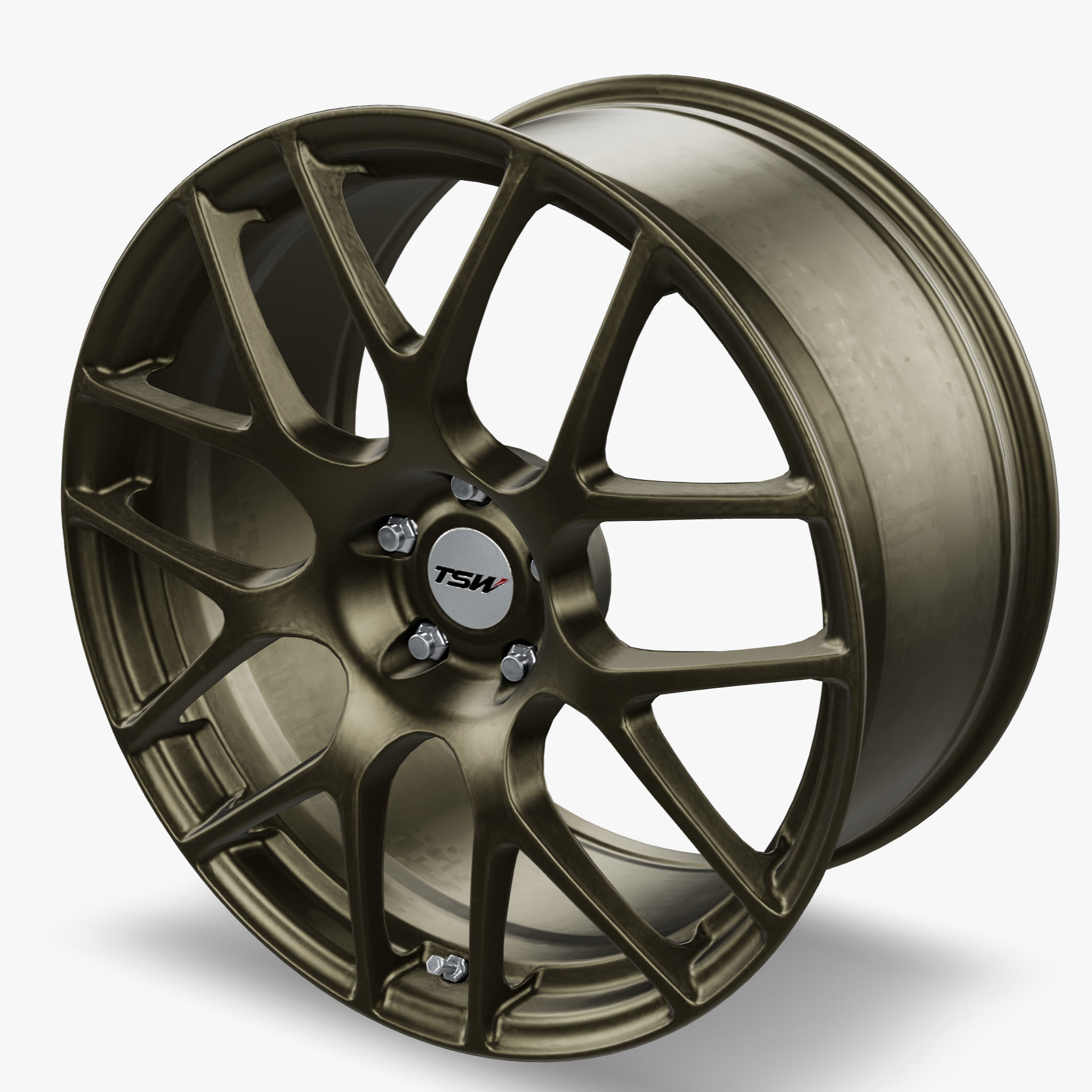 TSW Nurburgring Wheel Rotary Forged Matte Bronze 3D model_10