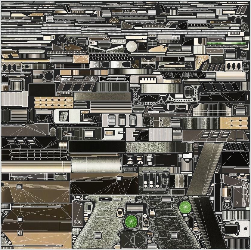 Custom Glock 34 Low-poly 3D model_13