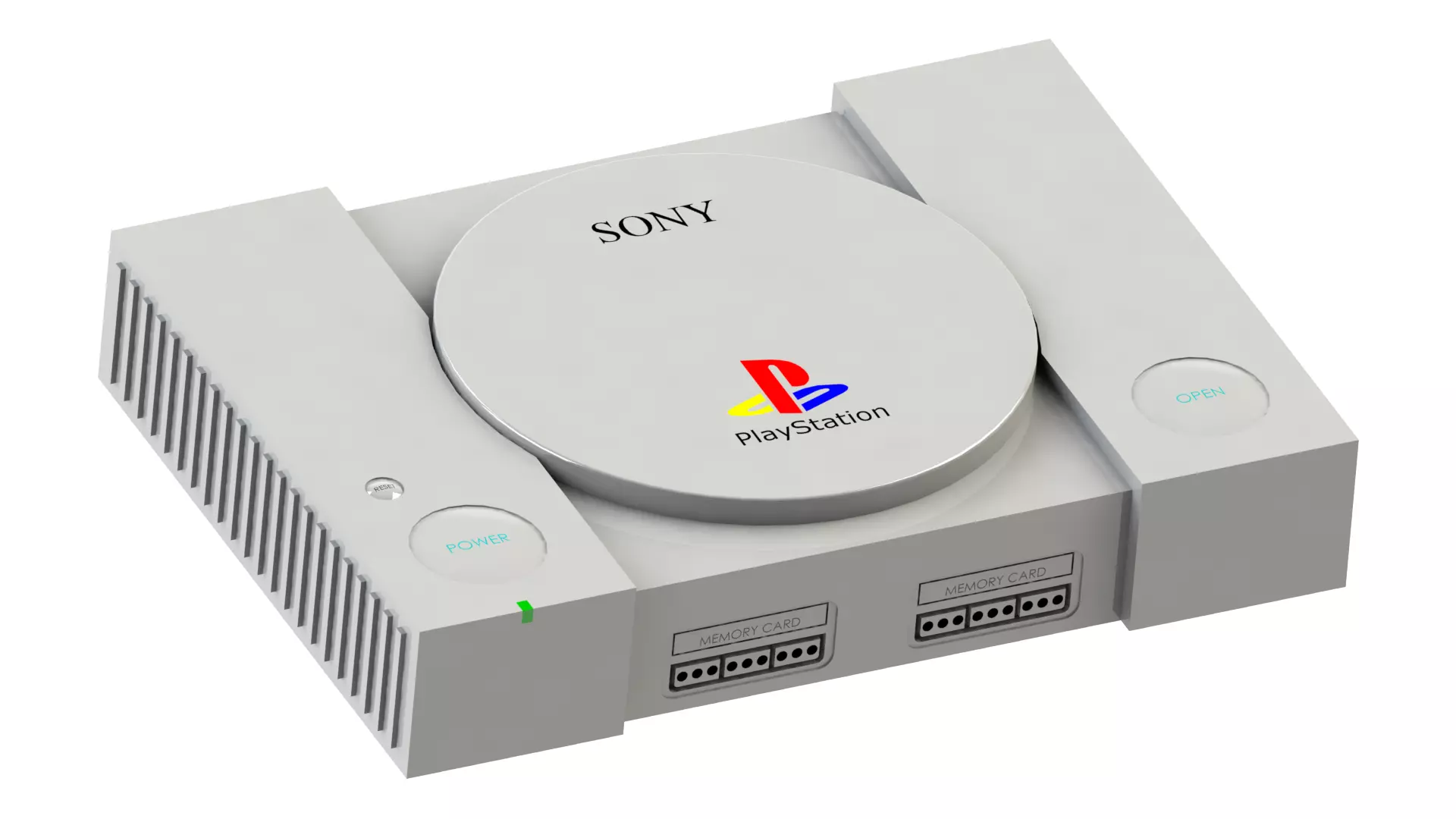 Sony Playstation 1 3D print model_0