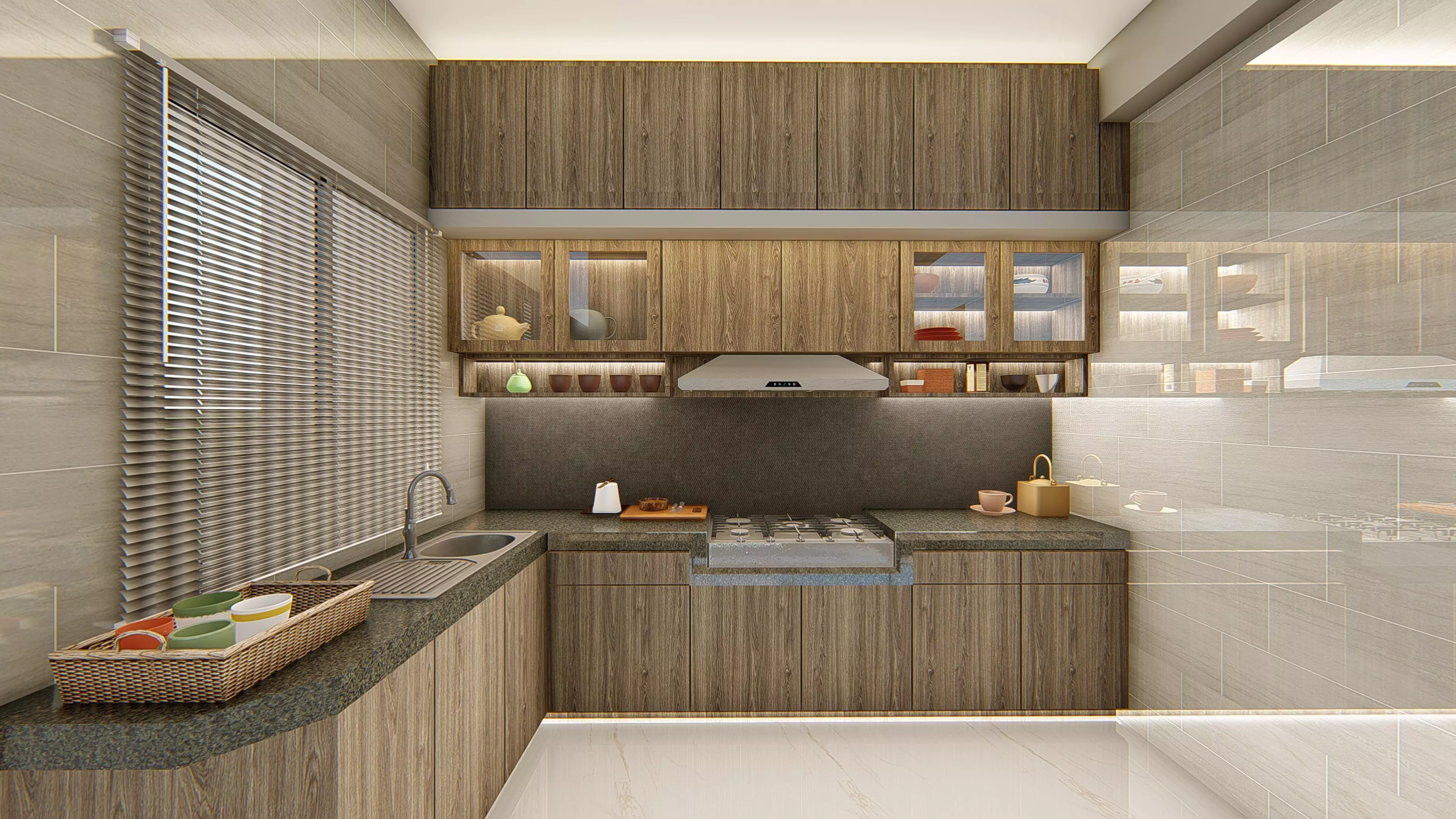 KITCHEN INTERIOR DESIGN 3D model_0