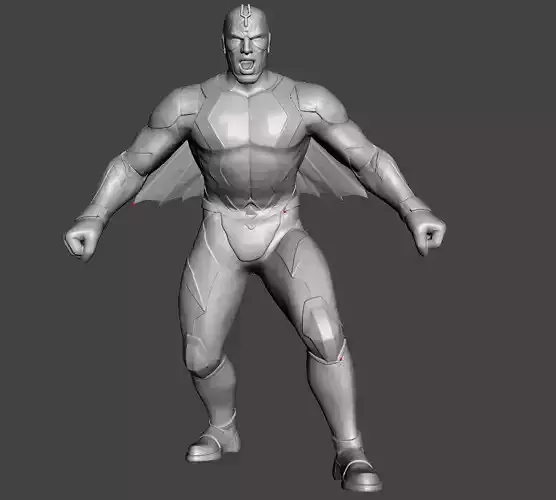 black bolt 3d model for 3d printing