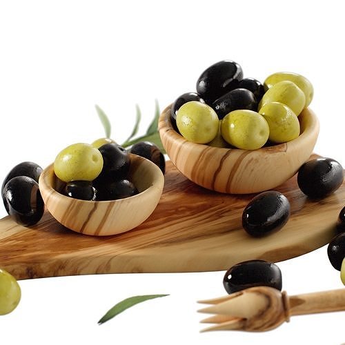 Decor Olives Olives cutting board branch Set 90 3D model 5