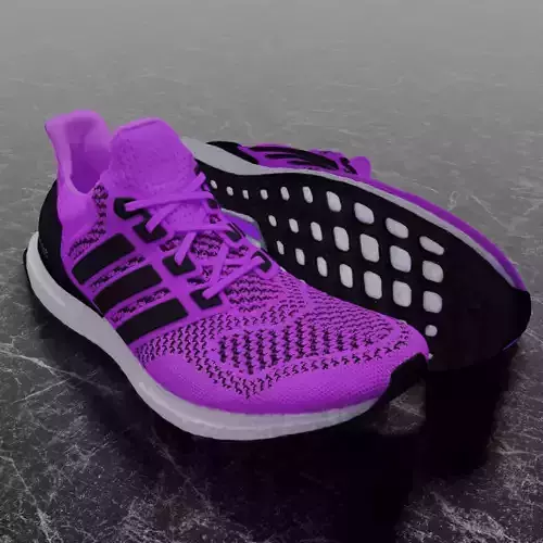 ADIDAS 3D SHOES - PURPLE - ULTRABOOST