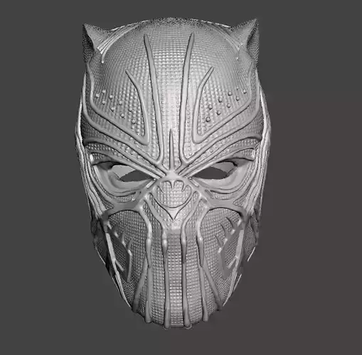 Black Panther MasK STL for 3d printing
