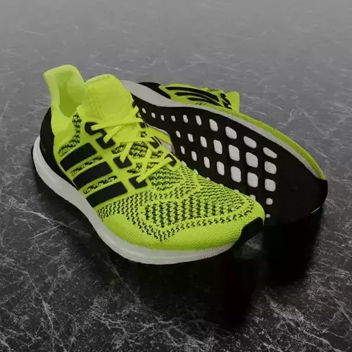 ADIDAS 3D SHOES - YELLOW - ULTRABOOST
