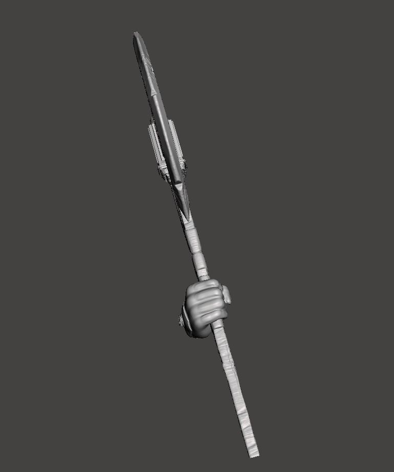 axe viking thor axe 3d for 3d printing 3D print model_1