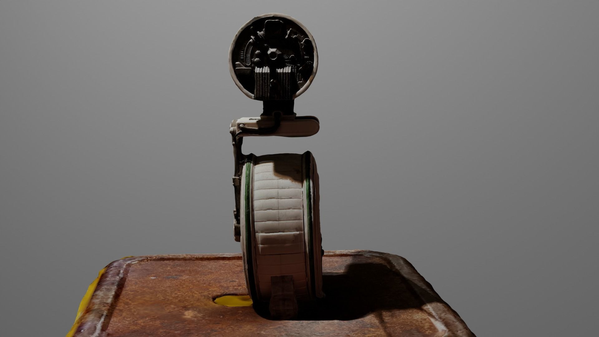 D-0  3D Model  Low-poly 3D model_4