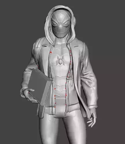 spiderman home comming 3d model for 3d printing  3D print model