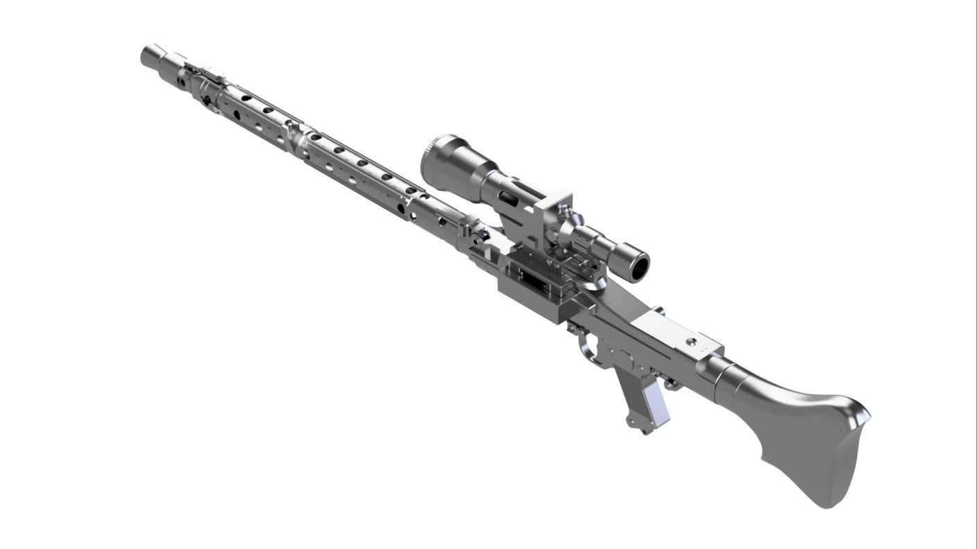 Star Wars Battlefront II - DLT-19X Blaster Rifle 3D print model_3