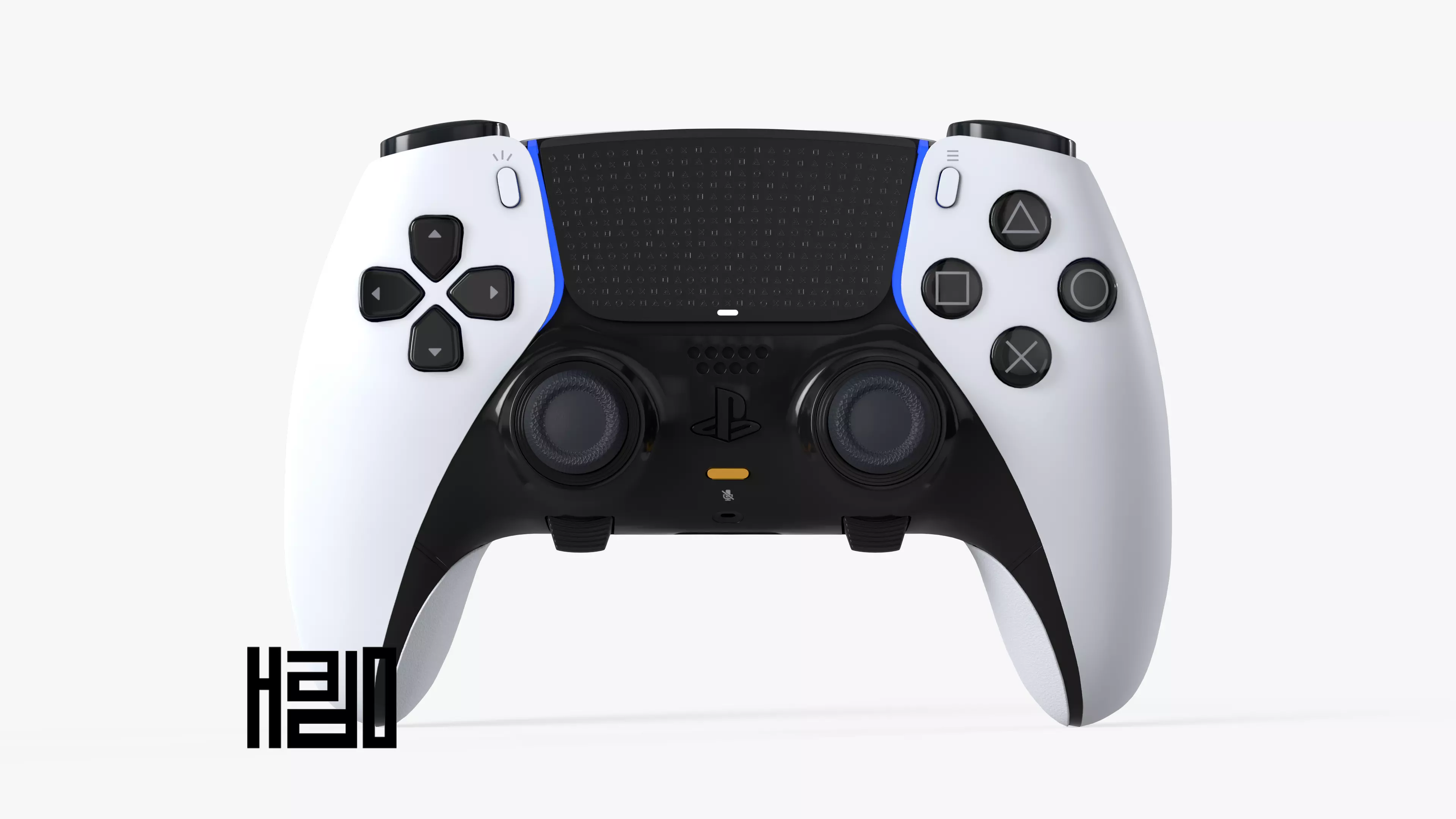 Dualsense Edge Low-poly 3D model_0