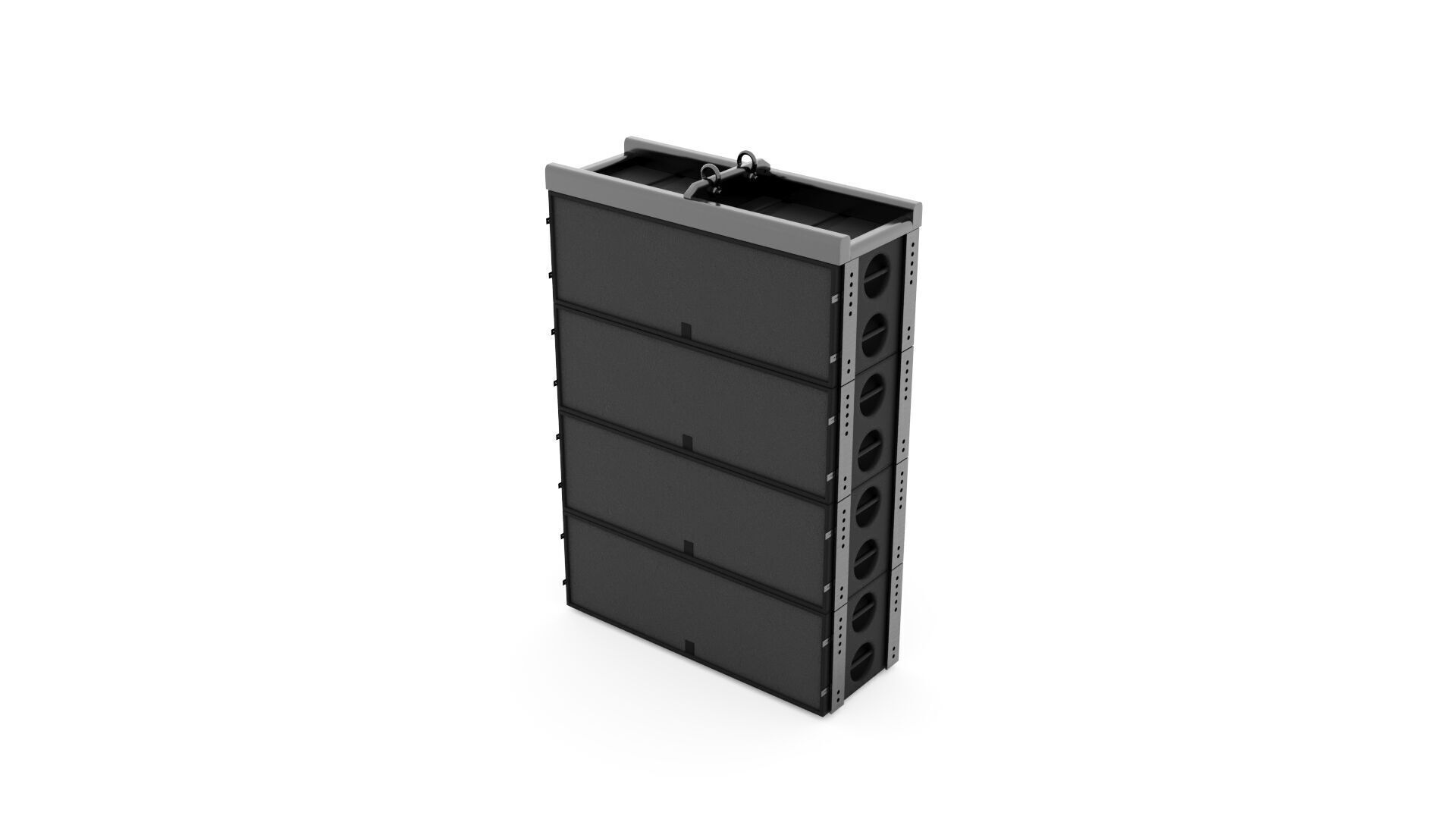 Concert Sound Systems Line Array 3D model_5