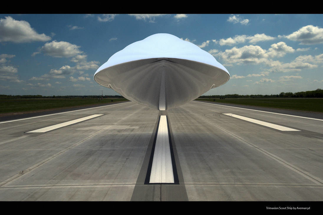 Trimaxion Scout Ship Free 3D model_1