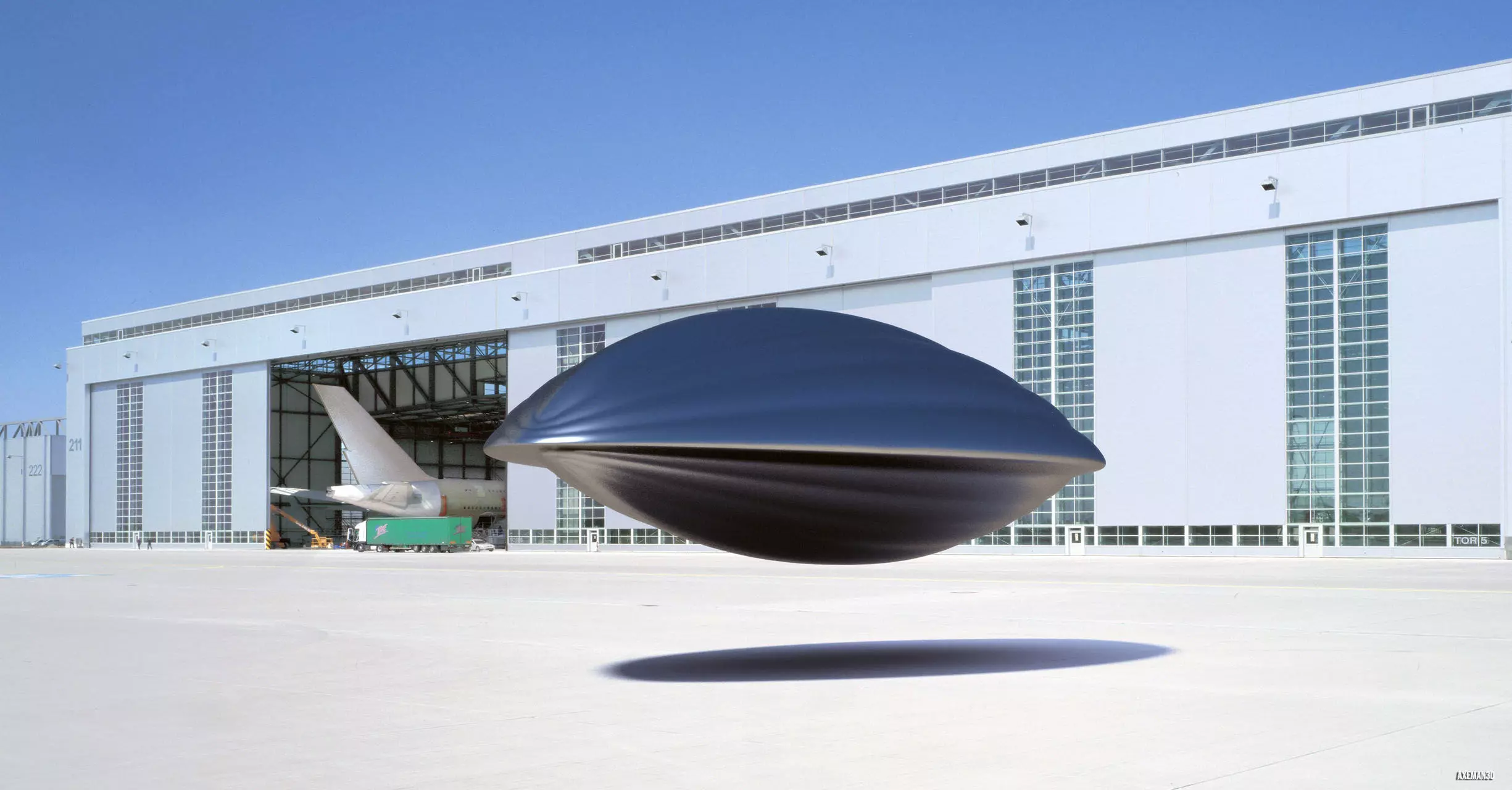 Trimaxion Scout Ship Free 3D model_0