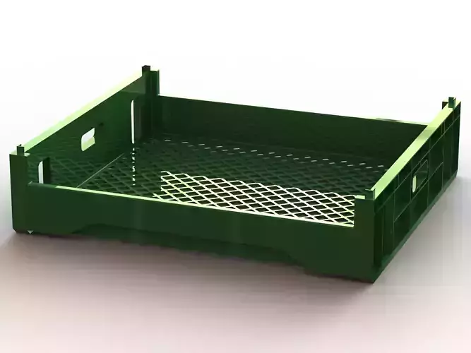 Bakery Storage Tray 3D model