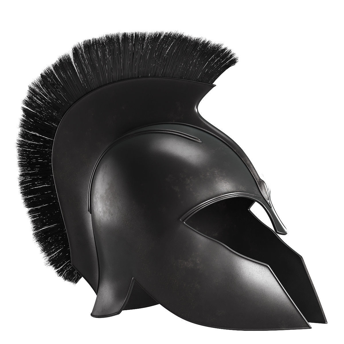 Achilles helmet 3D model_1