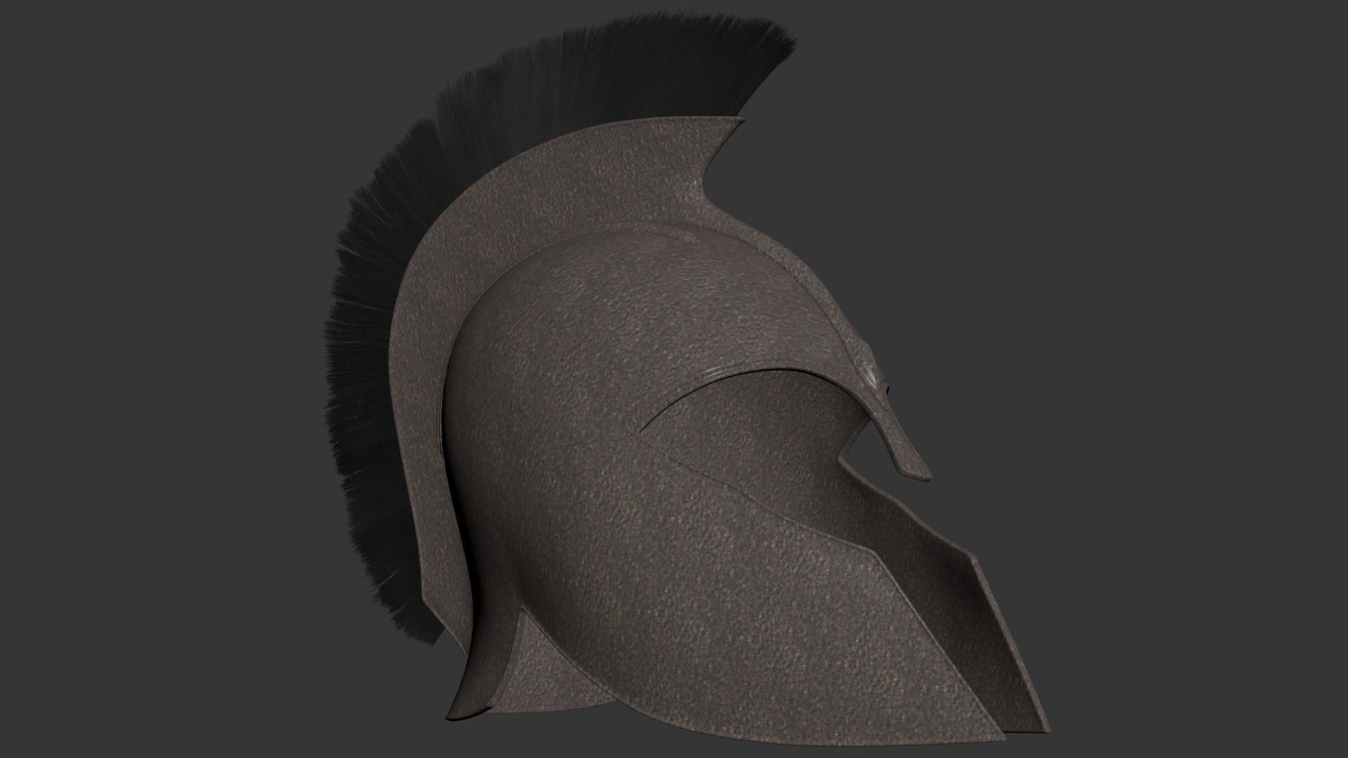 Achilles helmet 3D model_6