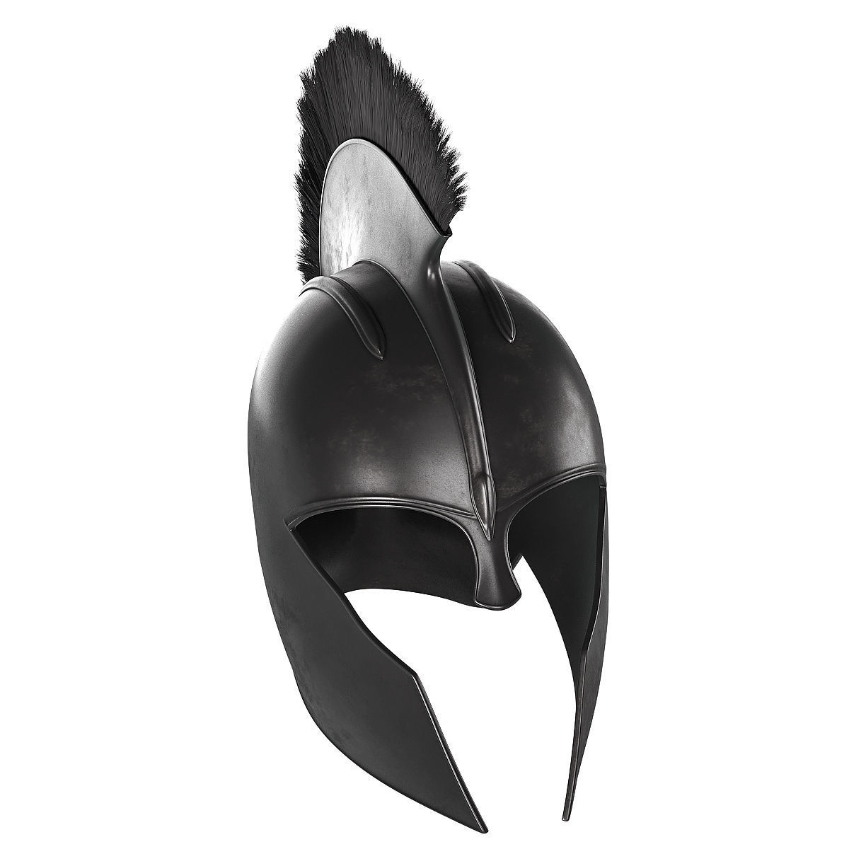 Achilles helmet 3D model_3