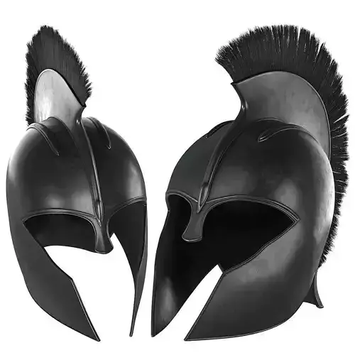 Achilles helmet 3D model