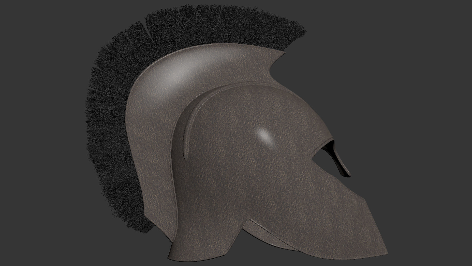 Achilles helmet 3D model_8