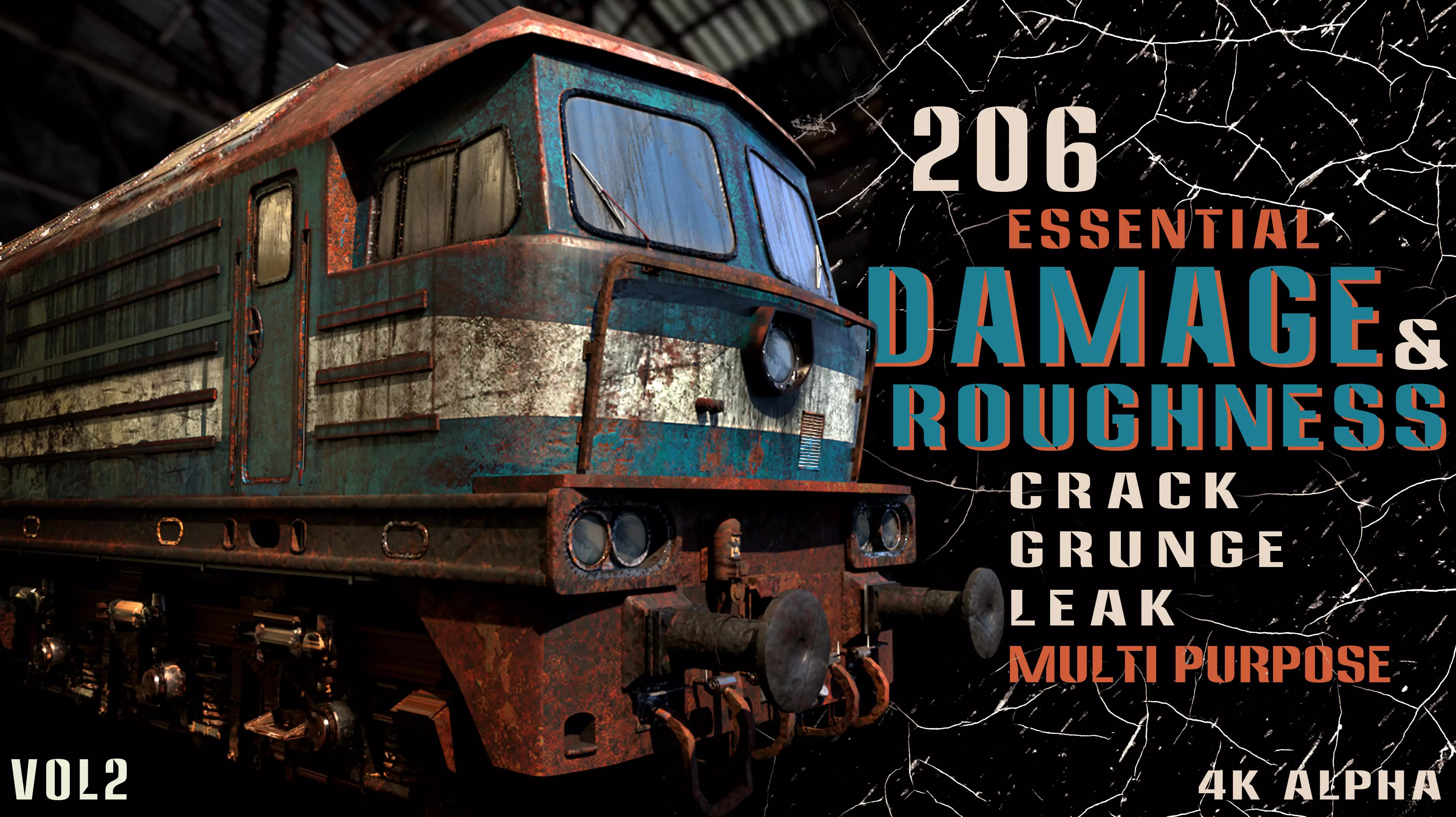 206 Essential Damage and Roughness Alpha-Vol2 Texture_0