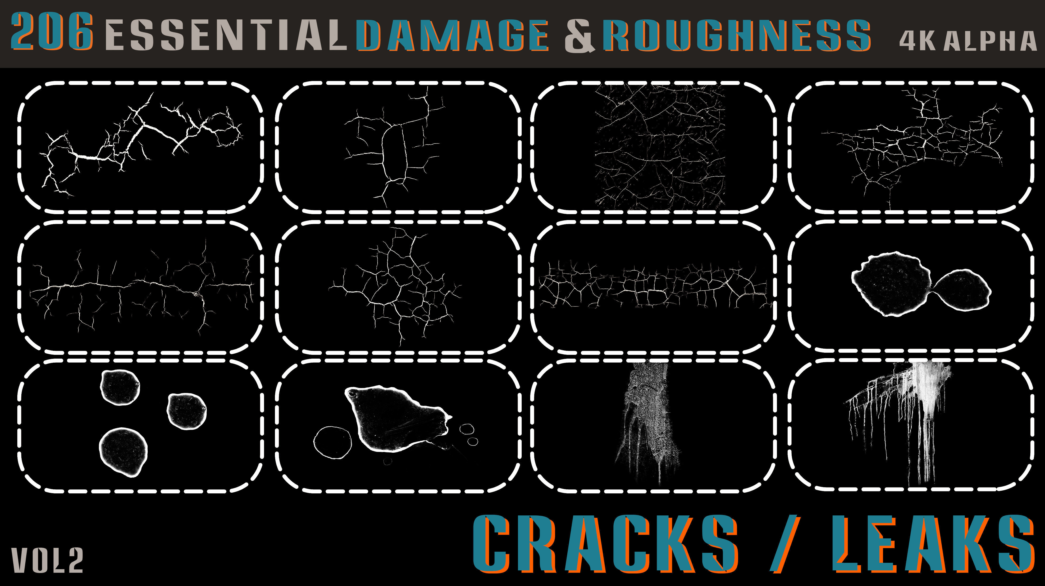 206 Essential Damage and Roughness Alpha-Vol2 Texture_3