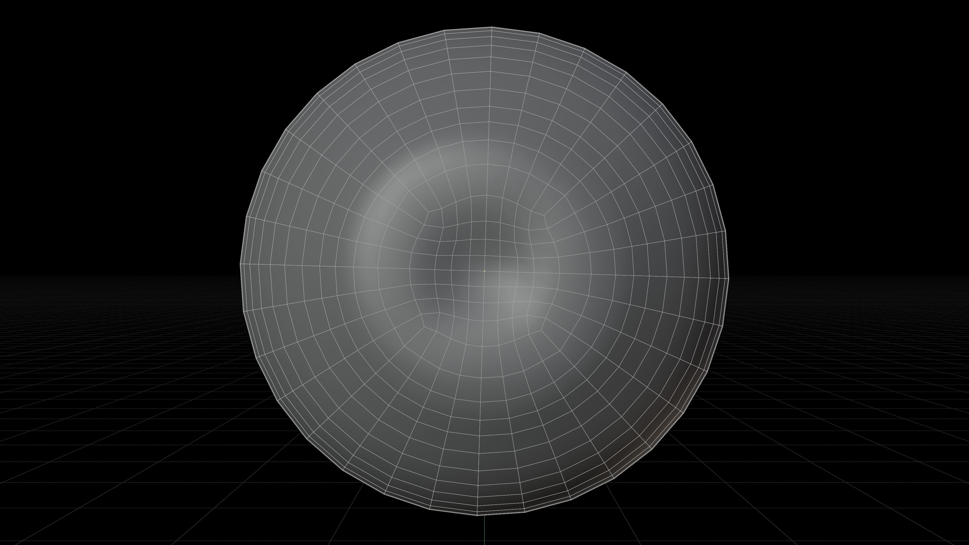 Human Eye Low-poly 3D model_6