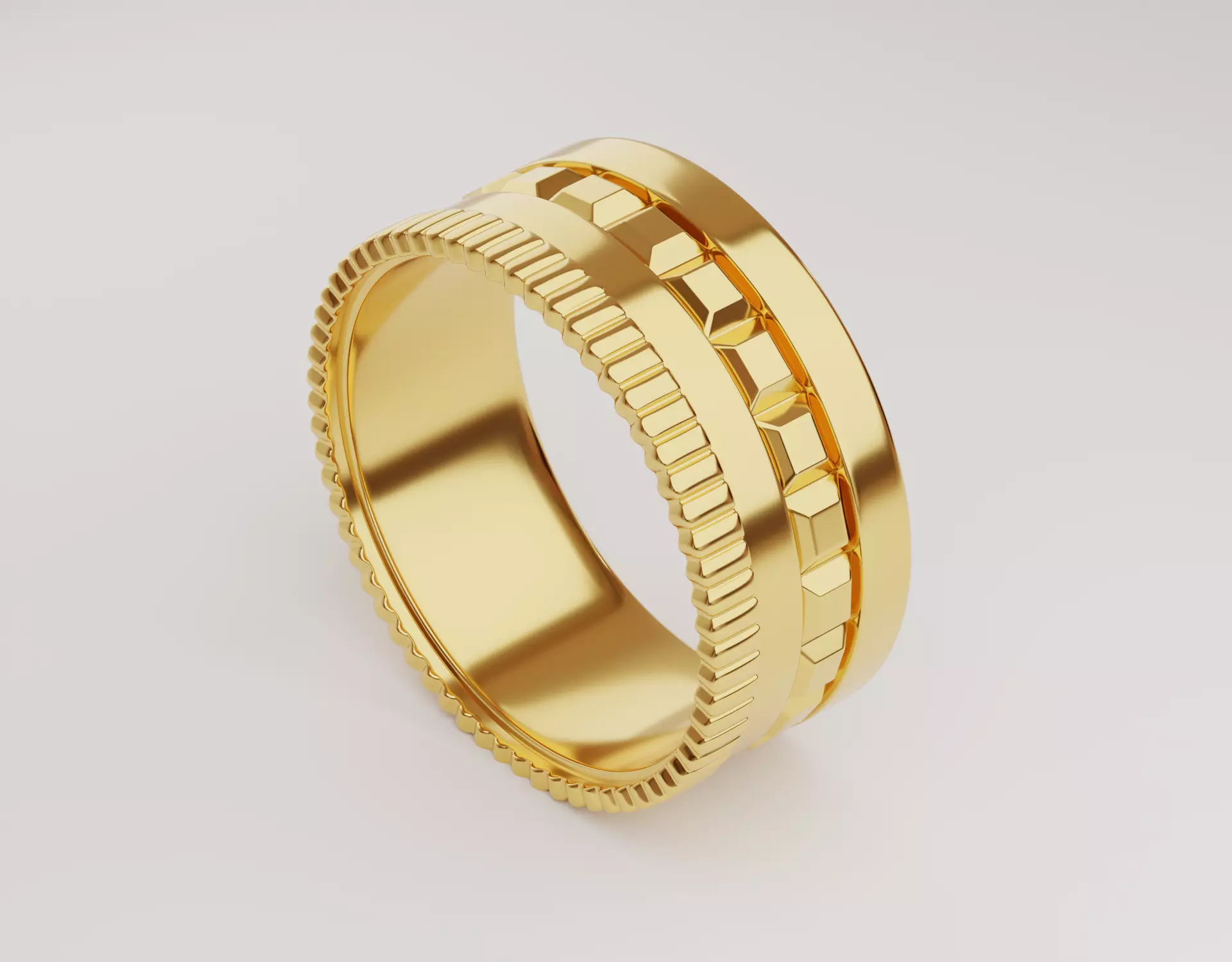 Female ring - high quality 3D print model