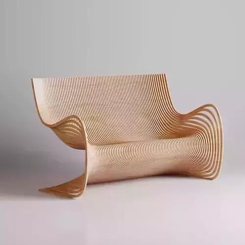 Parametric Bench  3D model
