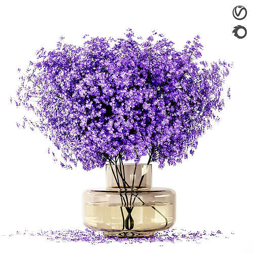 Decorative bouquet  3D model