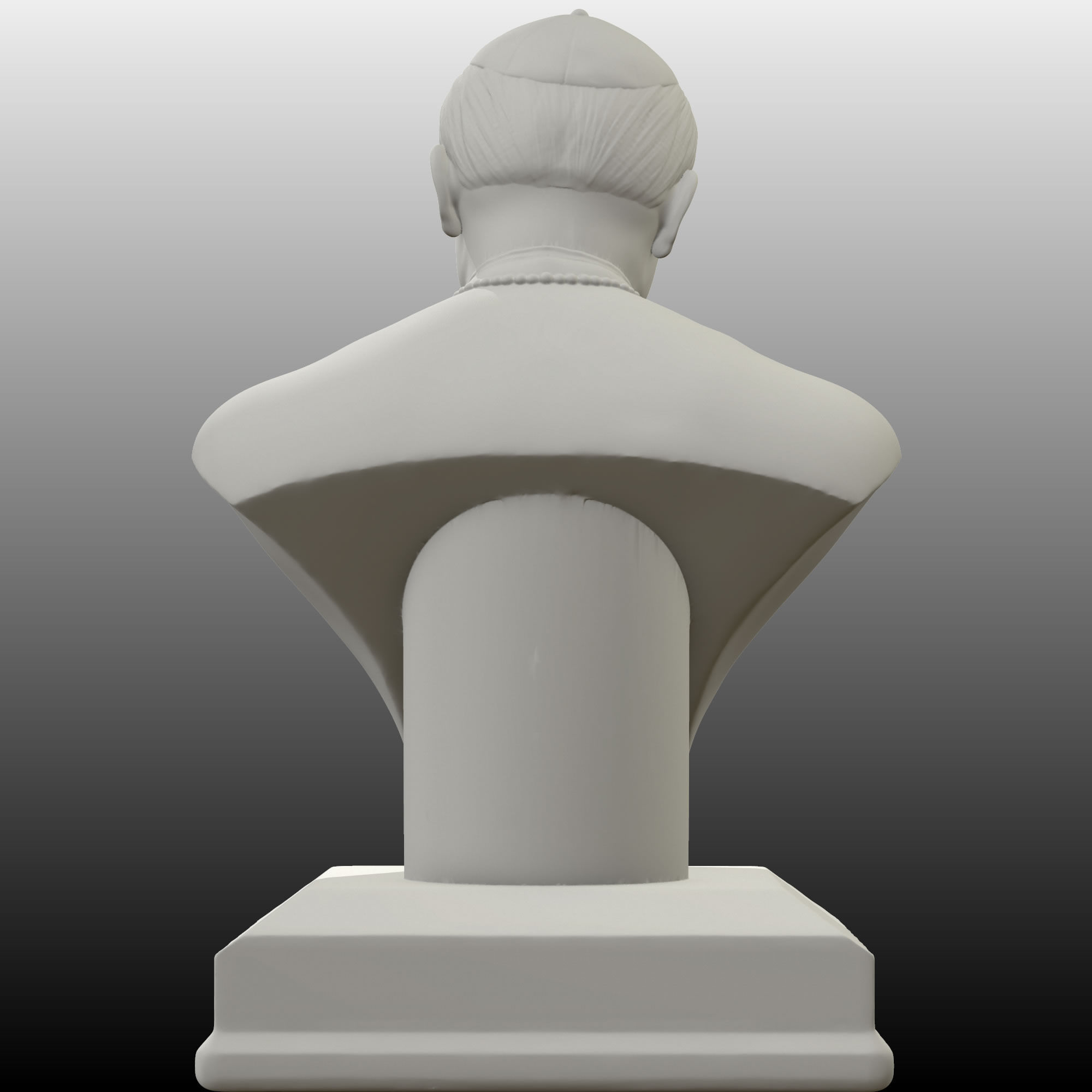 Pope St John Paul  2 the Great 3D print model_8