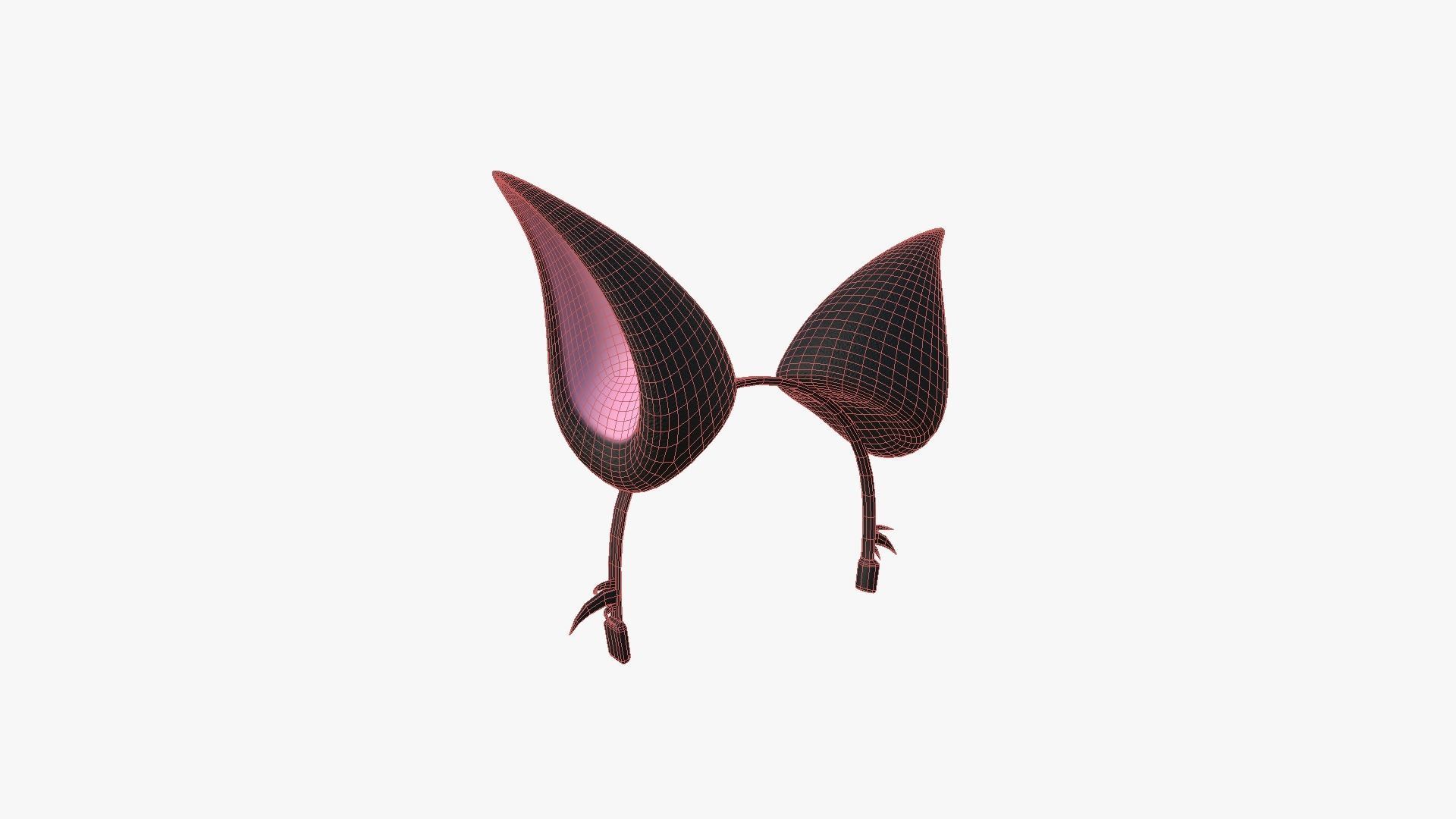 10 Furry Ears Tiara F Collection - Headband Character Design _46