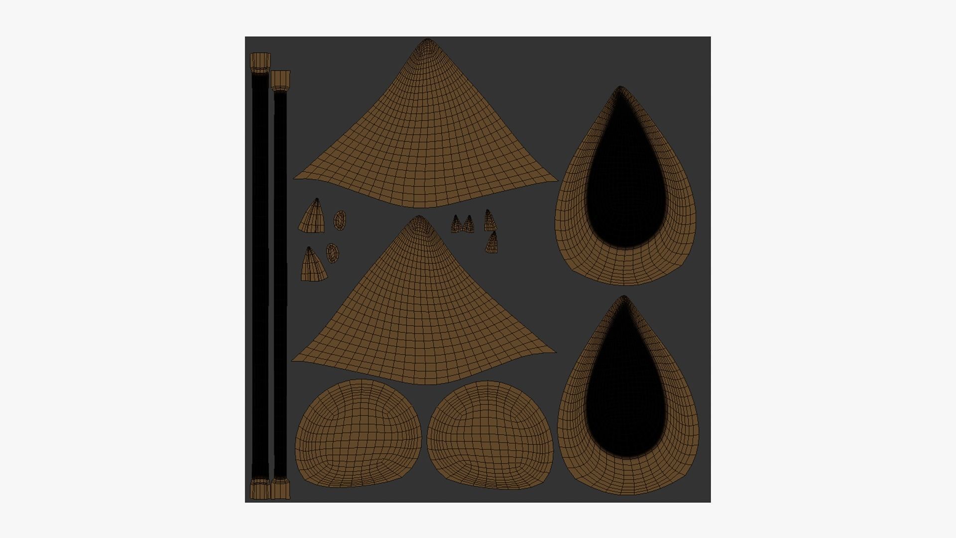 10 Furry Ears Tiara F Collection - Headband Character Design _77