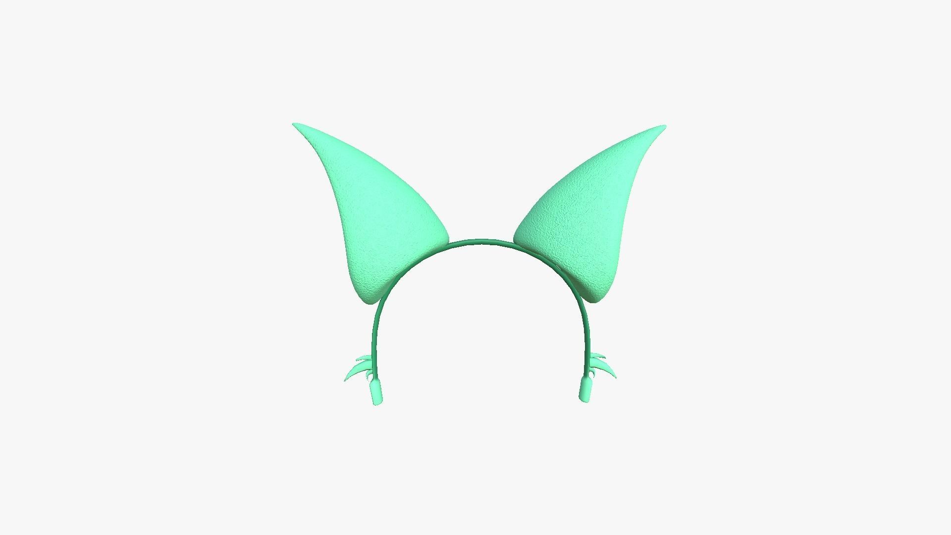 10 Furry Ears Tiara F Collection - Headband Character Design _32