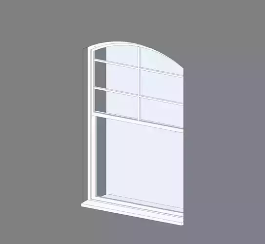 Curved Sash with glazing bars top amp bottom