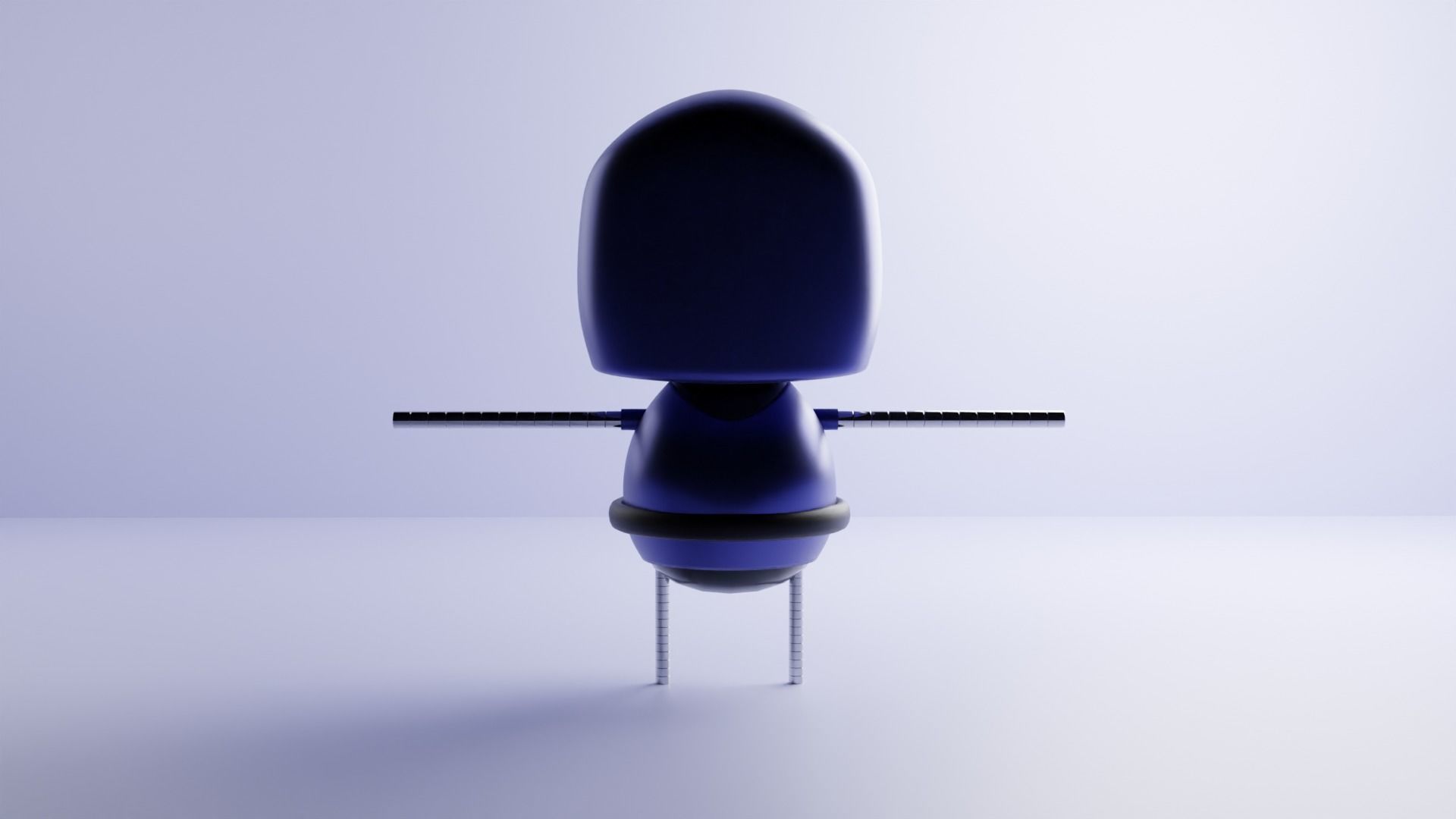 Future Ready Cyberneticus 3D Robot Model High-Quality 3D Asset 3D model_1