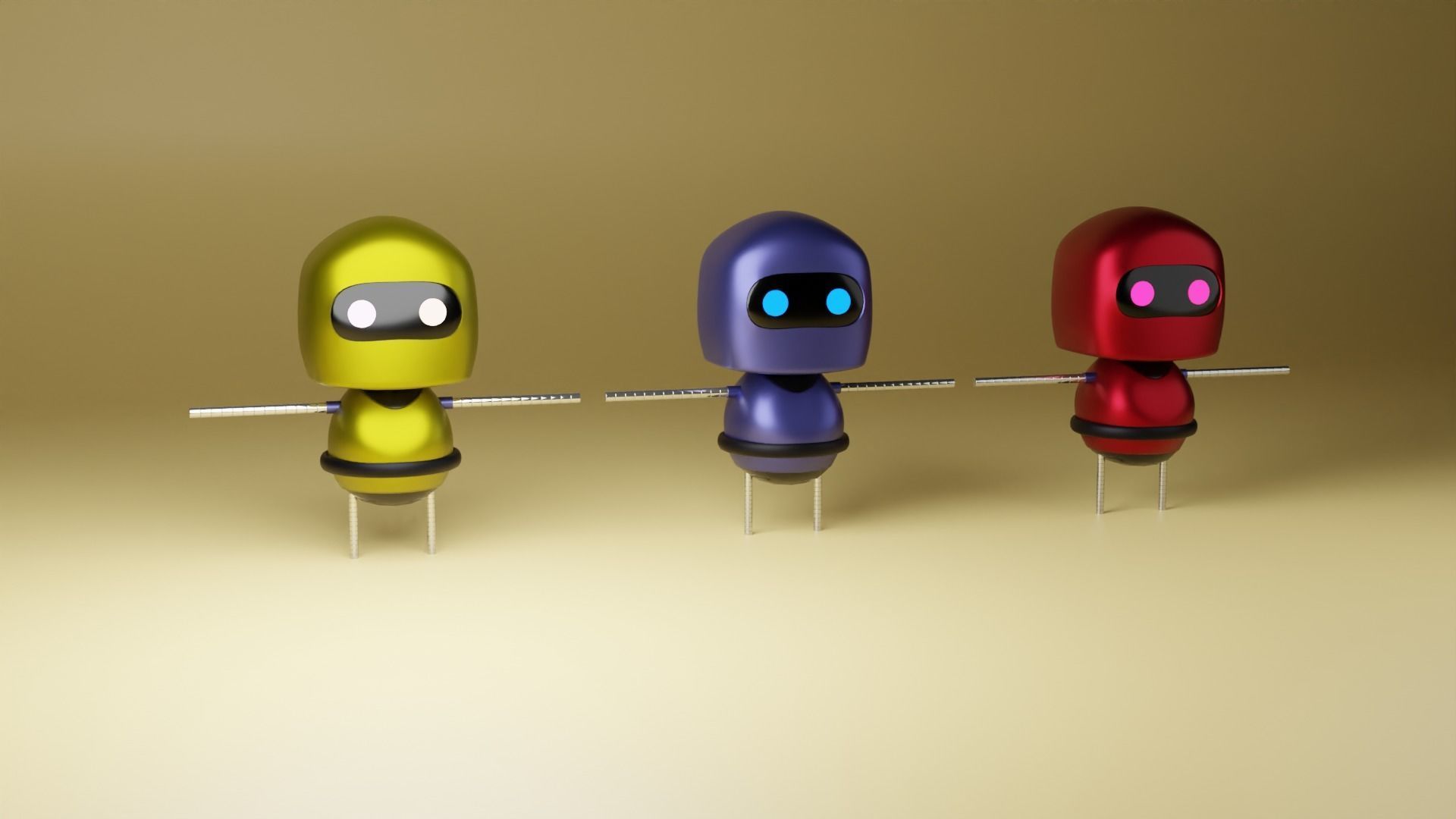 Future Ready Cyberneticus 3D Robot Model High-Quality 3D Asset 3D model_3